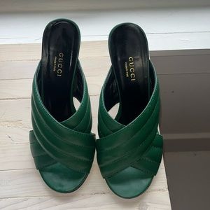 Gucci Leather Heels size 38
